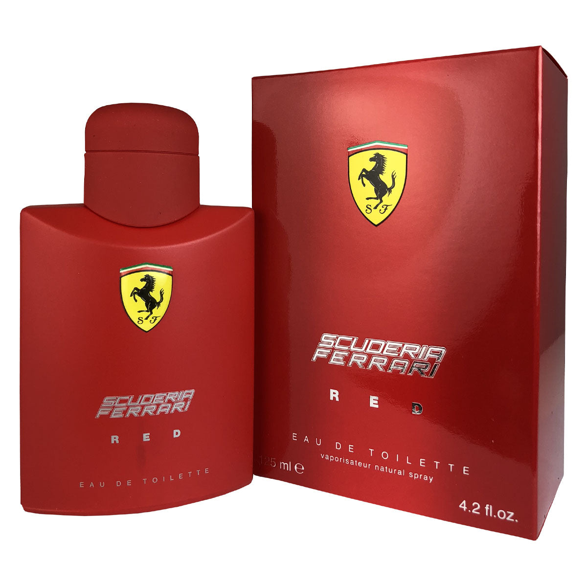 Ferrari Scuderia Red for Men 4.2 oz Eau de Toilette Natural Spray