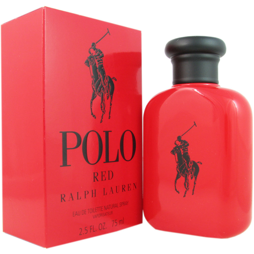 Polo Red for Men by Ralph Lauren 2.5 oz Eau de Toilette Spray