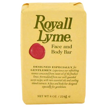 Royall Lyme by Royall Fragrances for Men 8.0 oz Face and Body Bar