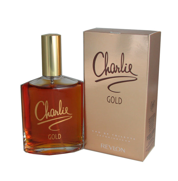 Charlie Gold for Women by Revlon 3.3 oz Eau de Toilette Spray