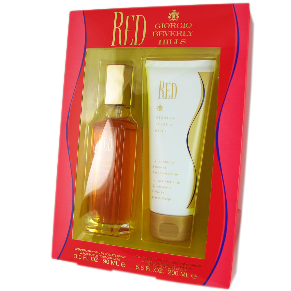 Red for Women by Giorgio Beverly Hills 2 Pcs Set