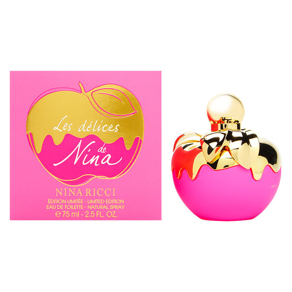Nina Les Delices by Nina Ricci for Women 2.5 oz Eau de Toilette Spray Limited Edition