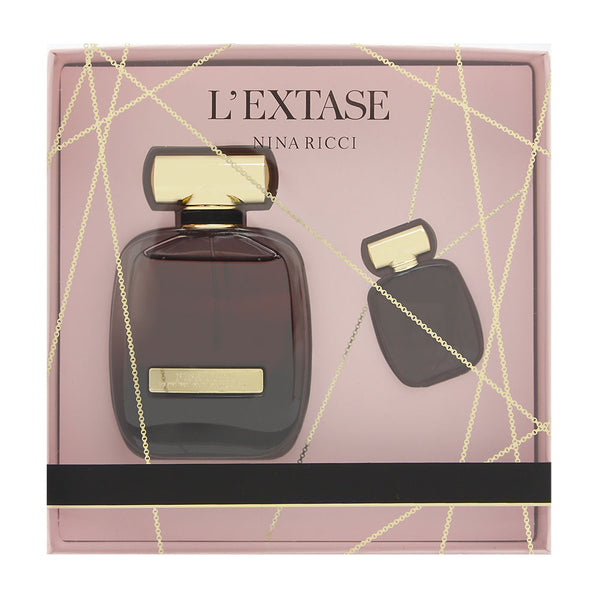 Nina Ricci L'Extase for Women 2 Piece Set Includes: 1.7 oz Eau de Parfum Spray + 0.17 oz Eau de Parfum Miniature