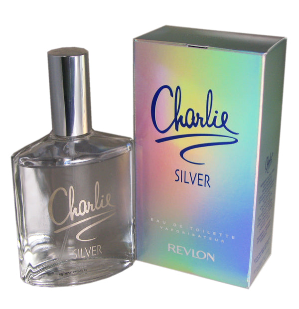 Charlie Silver for Women by Revlon 3.3 oz Eau de Toilette Spray