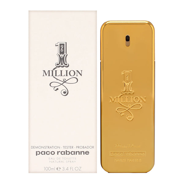 1 Million by Paco Rabanne for Men 3.4 oz Eau de Toilette Spray (Tester)