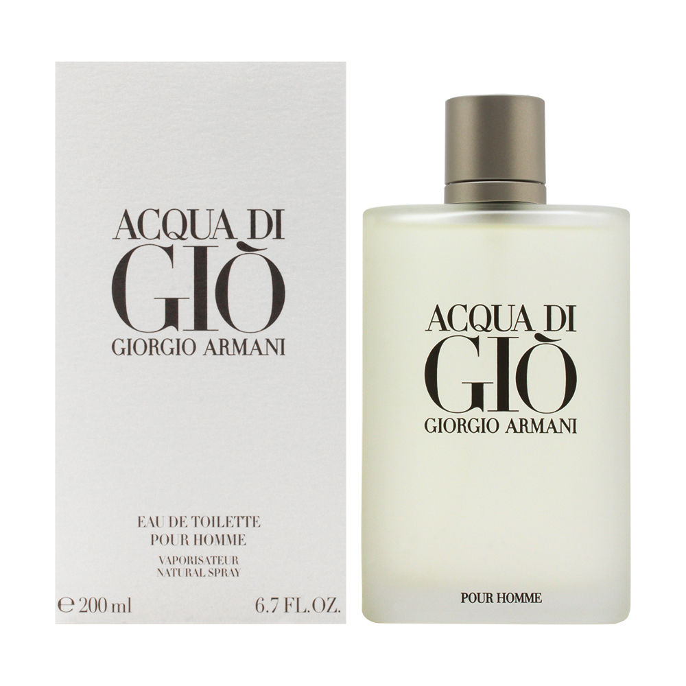 Acqua di Gio by Giorgio Armani for Men 6.7 oz Eau de Toilette Spray