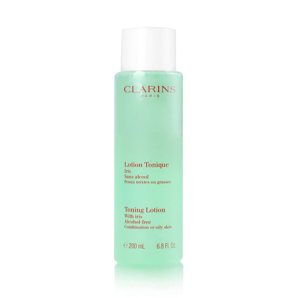 Clarins Toning Lotion Alcohol Free with Iris 200ml/6.8oz - Combination or Oily Skin