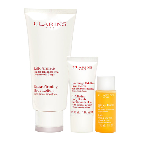 Clarins Extra Firming Body Lotion Set 3 Piece Set