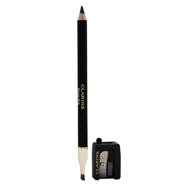 Clarins Long-Lasting Eye Pencil with Brush and Sharpener 01 Carbon Black
