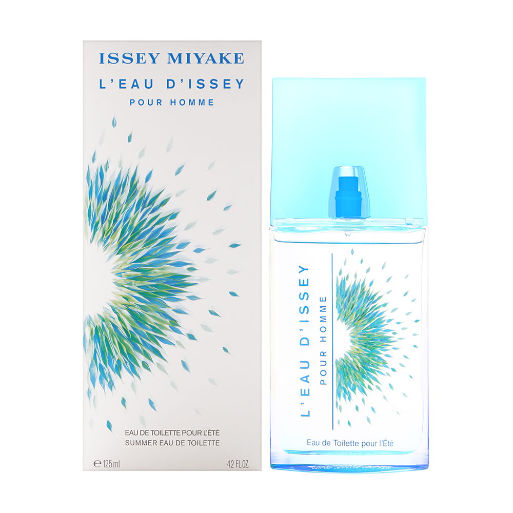 L'eau d'Issey Pour Homme Summer Fragrance by Issey Miyake 4.2 oz Eau de Toilette Summer Fragrance Spray 2016 Limited Edition
