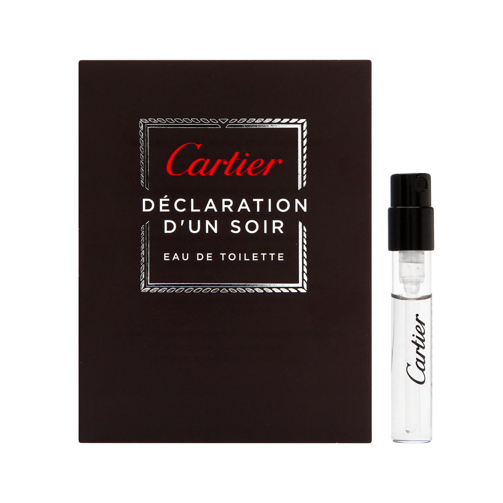 Declaration D'Un Soir by Cartier for Men 0.05 oz Eau de Toilette Sampler Vial Spray