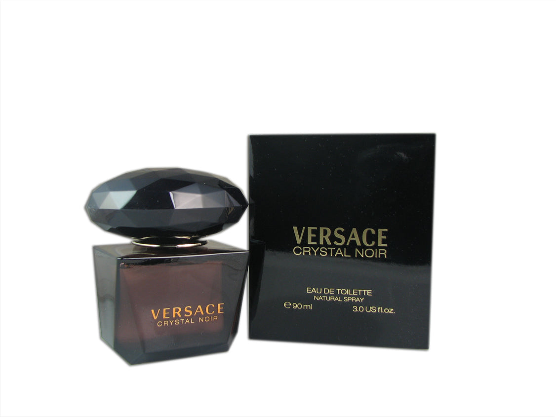 Versace Crystal Noir for Women 3.0 oz 90 ml Eau de Toilette Spray