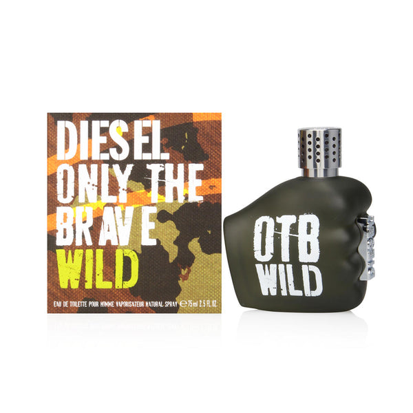Diesel Only The Brave Wild by Diesel for Men 2.5 oz Eau de Toilette Spray