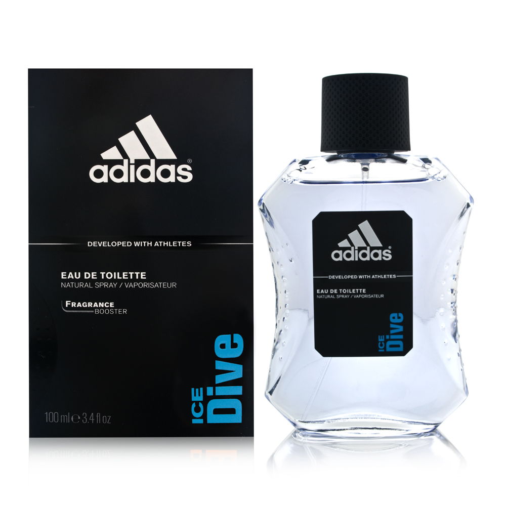 Adidas Ice Dive by Coty for Men 3.4 oz Eau de Toilette Spray