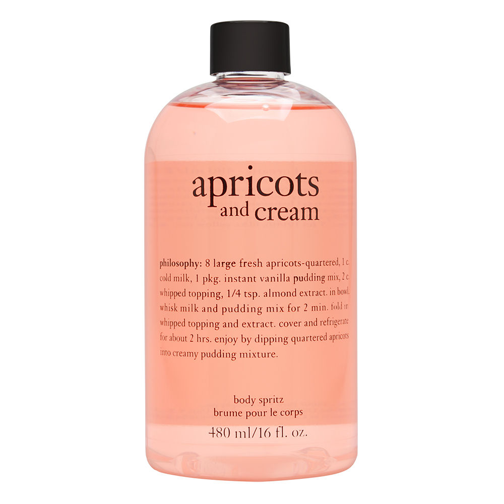 Philosophy Apricots and Cream 16.0 oz Body Spritz No Pump