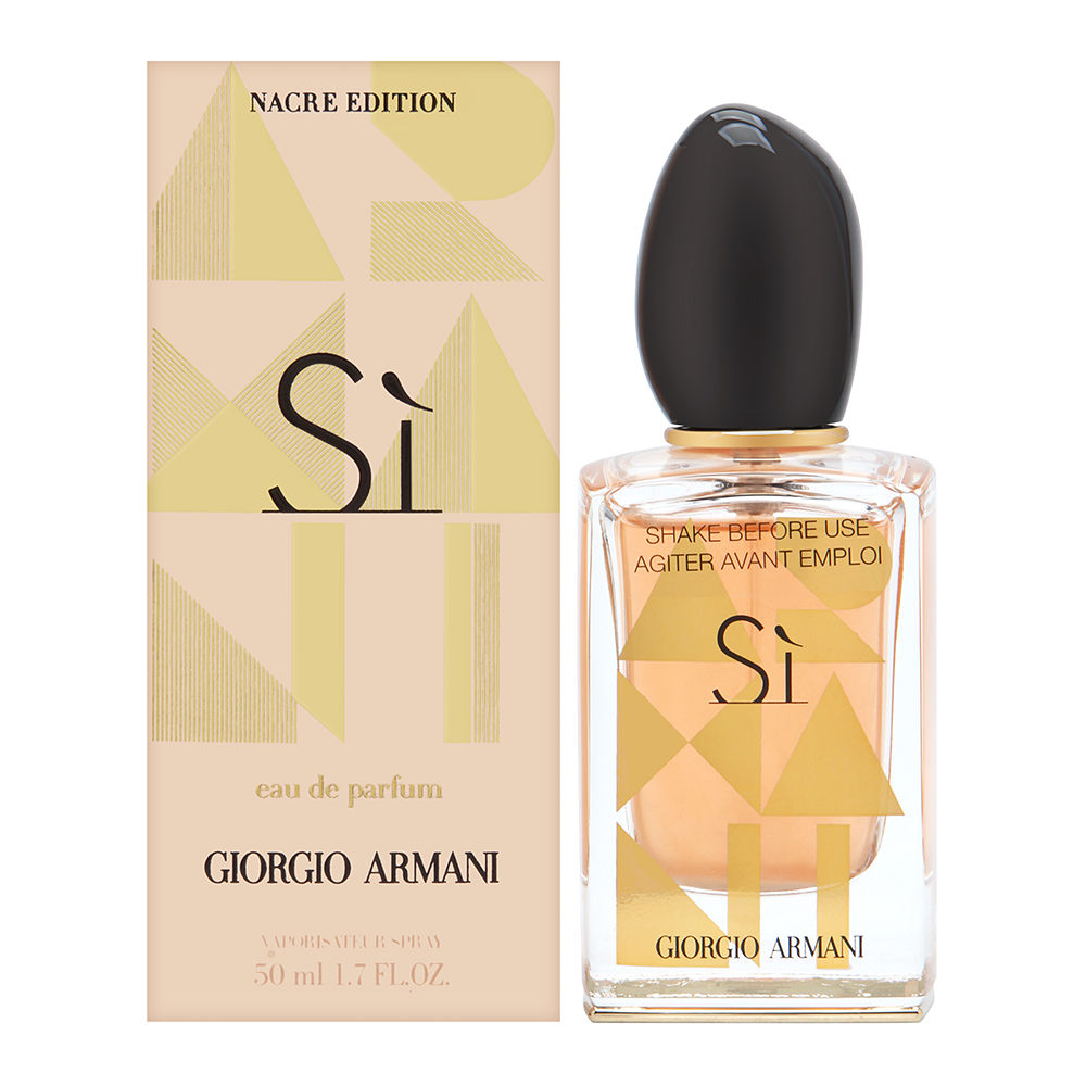 Giorgio Armani Si for Women 1.7 oz Eau de Parfum Spray Nacre Edition