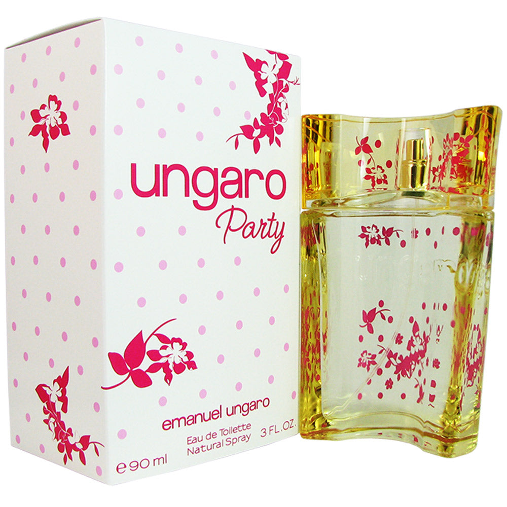 Ungaro Party for Women by Emanuel Ungaro 3.0 oz Eau de Toilette Spray