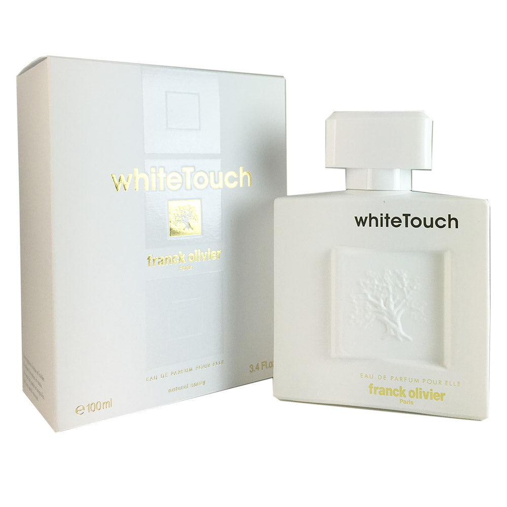 White Touch For Women by Frank Olivier 3.4 oz Eau De Parfum Natural Spray