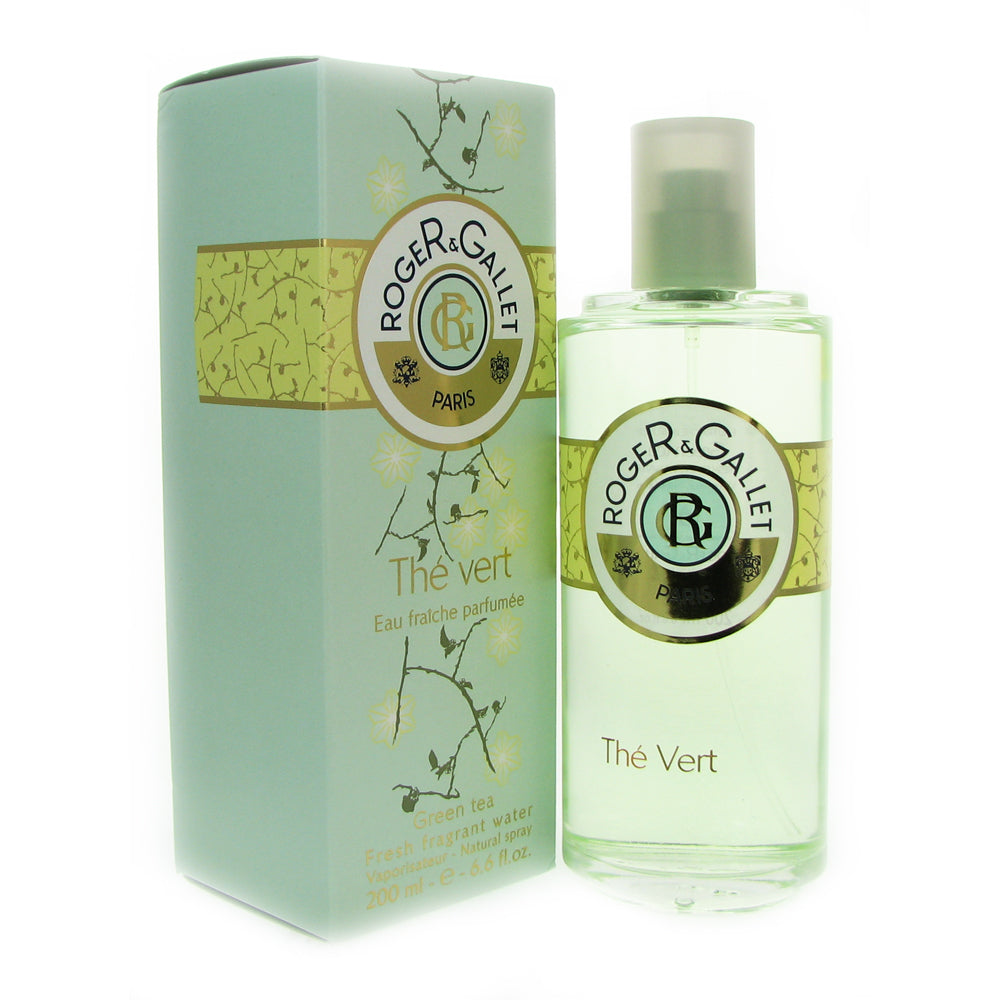 The Vert Green Tea For Men By Roger & Gallet 6.6 oz Fresh Fragrant Water Spray