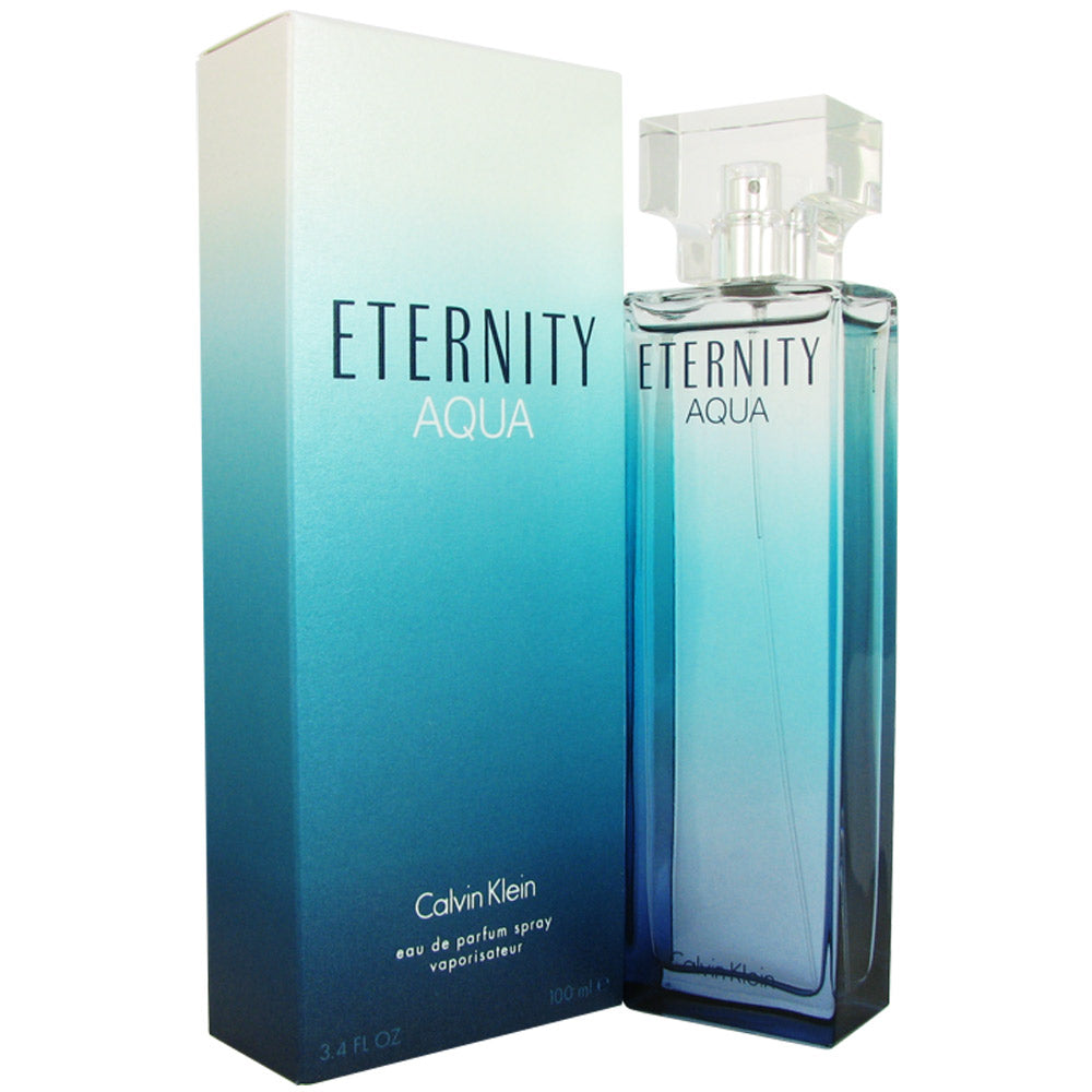 CK Eternity Aqua for Women by Calvin Klein 3.3 oz Eau de Parfum Spray