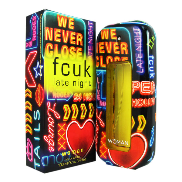 FCUK Late Night for Women by French Connection 3.4 oz Eau de Toilette Spray
