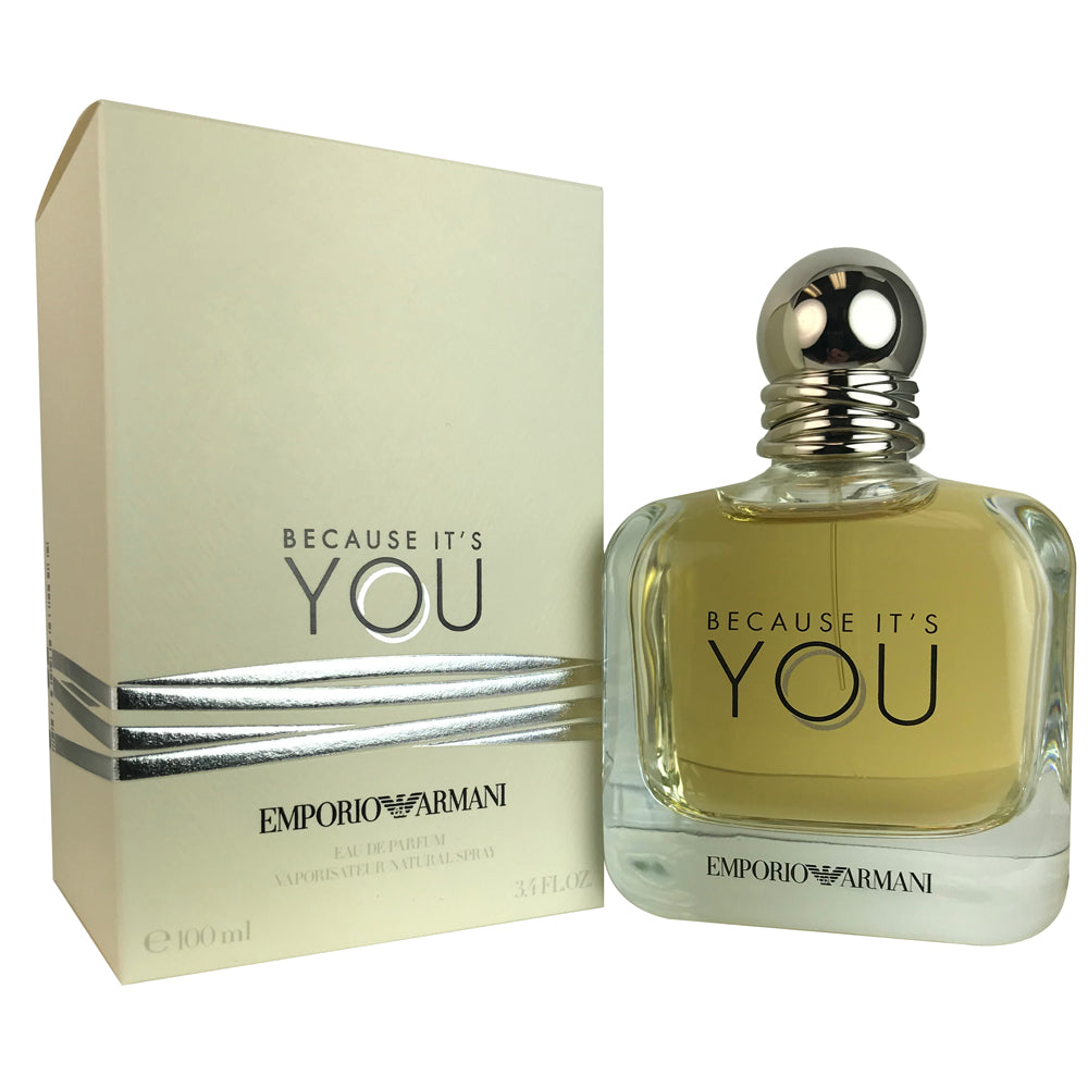 Because It's You For Women by Emporio Armani 3.4 oz Eau De Parfum Spray