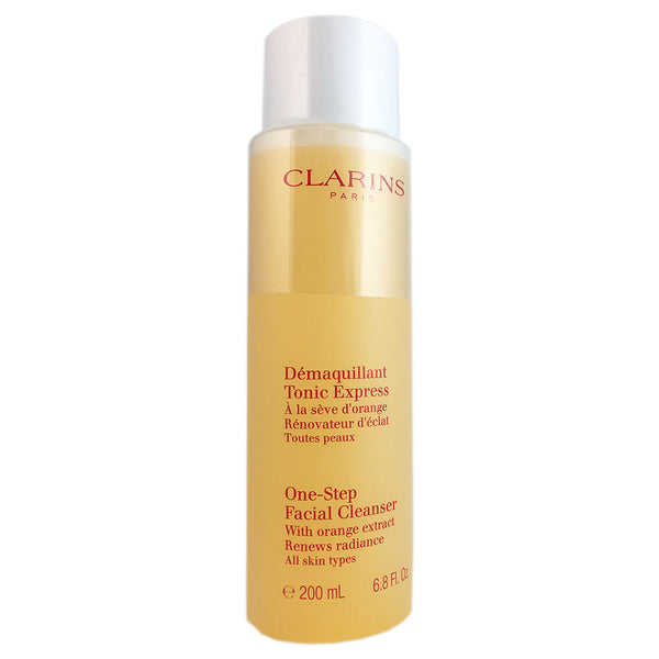 Clarins One Step Facial Cleanser with Orange Extract All Skin Types 200 ml 6.8 oz