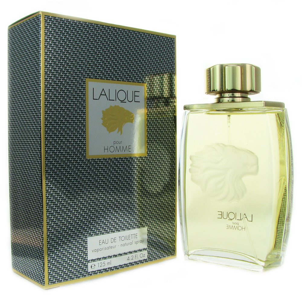 Lalique Pour Homme by Lalique for Men 4.2 oz Eau de Toilette Natural Spray