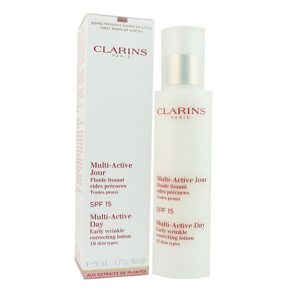 Clarins Multi-Active Day Early Wrinkle Correcting Lotion SPF15 1.7 Oz.