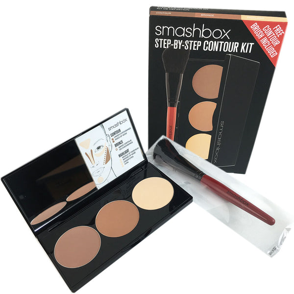 Smashbox Step by Step Contour Kit with Brush Light/Medium
