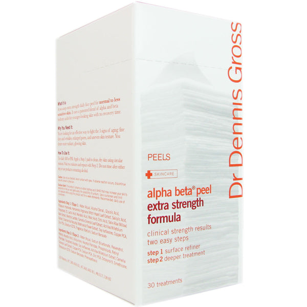 Dr. Dennis Gross Xtra Strength Alpha beta Face Peel 30 Packettes