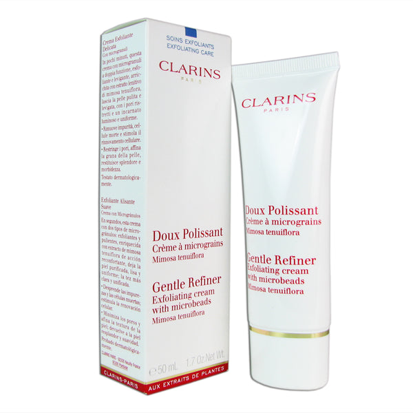 Clarins Gentle Refiner Exfoliating Cream With Microbeads 1.7 oz
