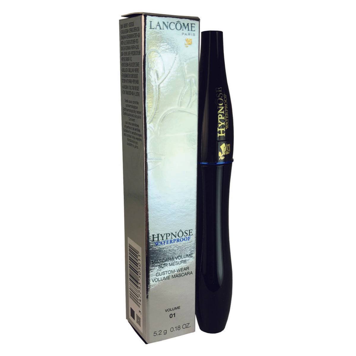 Lancome Hypnose Waterproof Custom-Wear Volume Mascara 01 0.18 oz Black Hypnotic