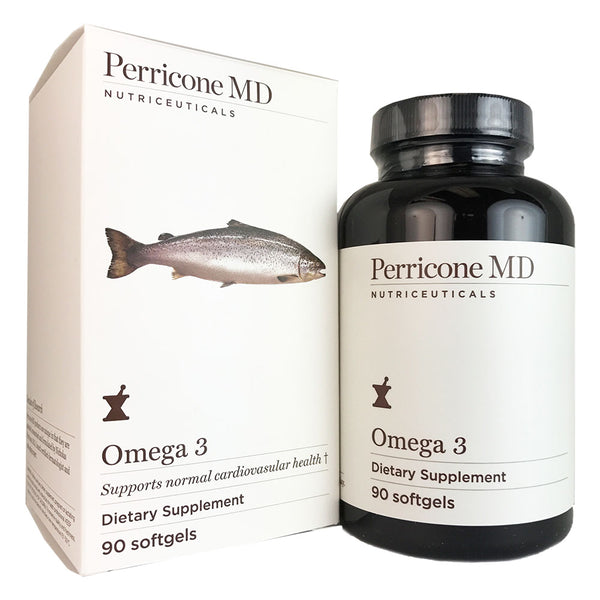 Perricone Md Omega 3 Dietary Supplement 90 Softgels for Cardiovascular Health