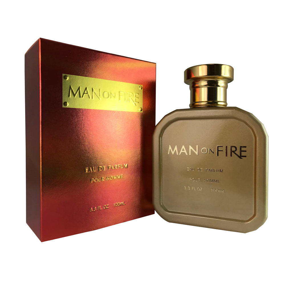 Man On Fire Pour Homme By Yzy 3.3 oz Eau De Parfum Spray