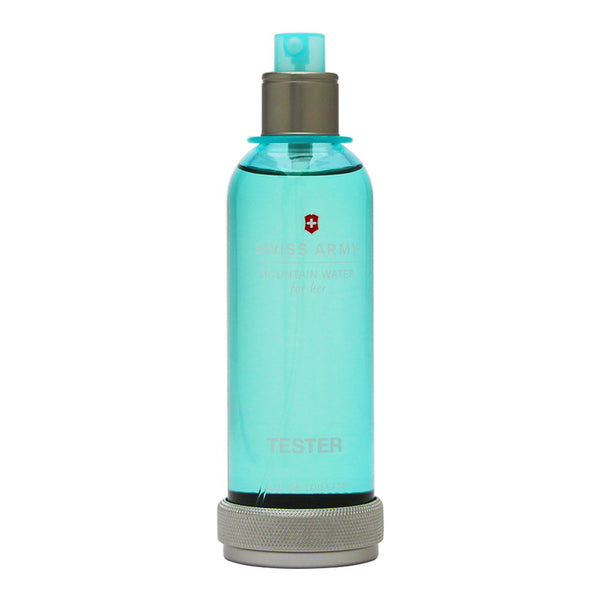Swiss Army Mountain Water for Her by Swiss Army 3.4 oz Eau de Toilette Spray (Tester no Cap)