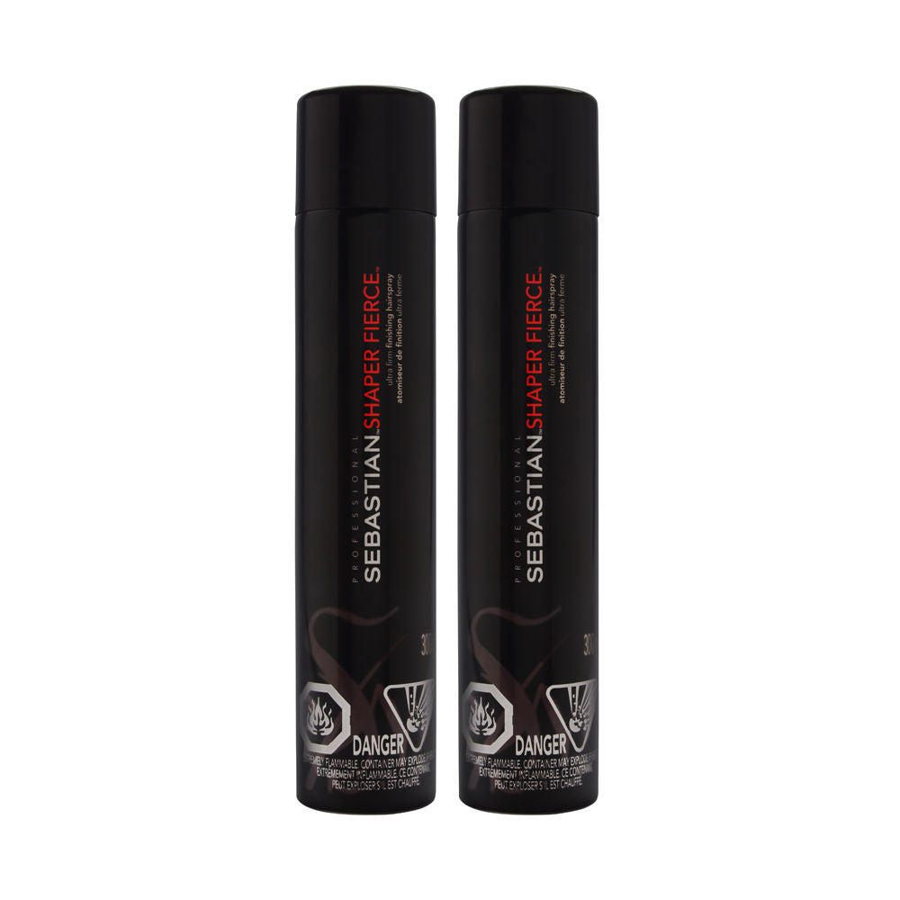 Sebastian Shaper Fierce Ultra Firm-Finishing Hairspray (2 PACK) 2 x 10.6 oz
