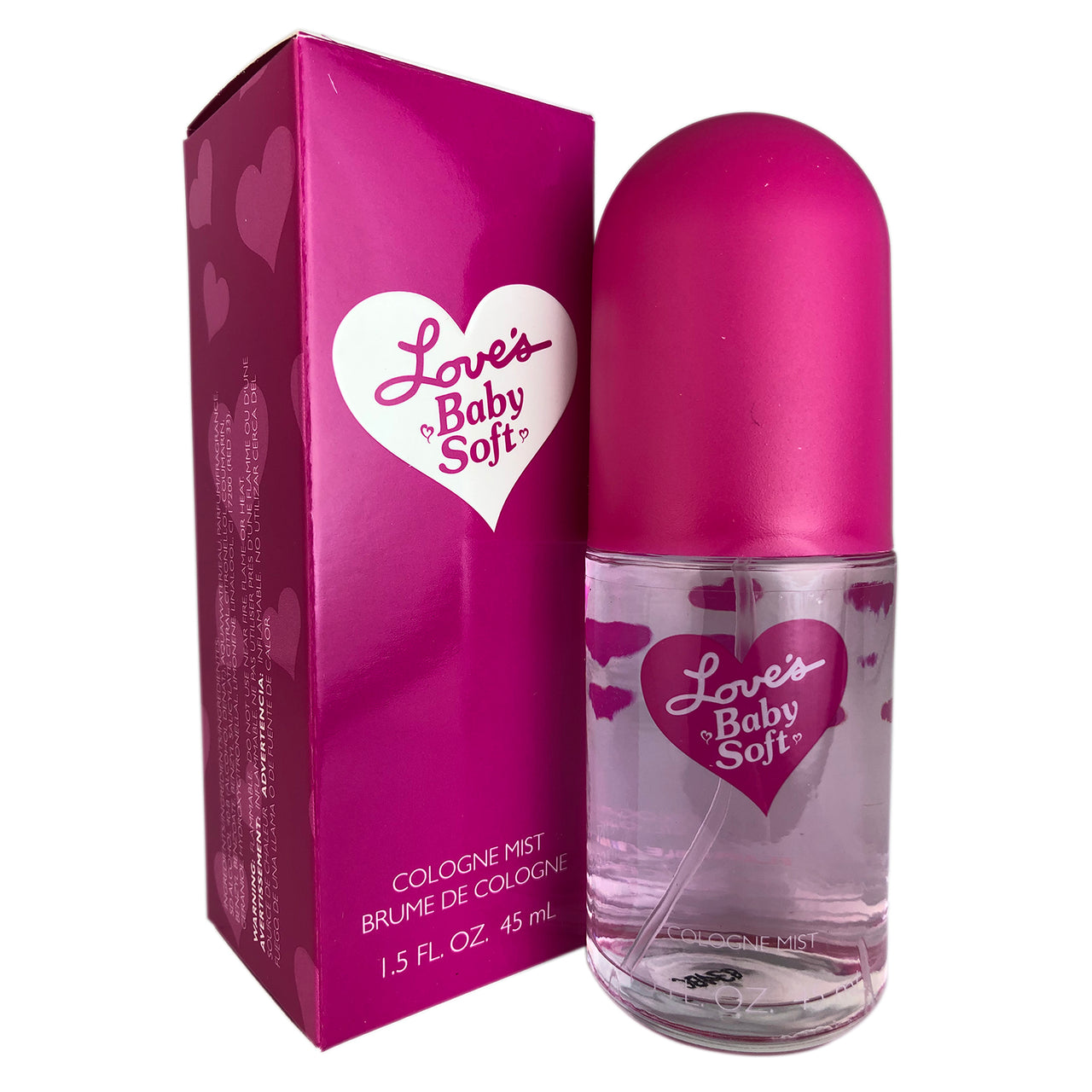 LOVE S Baby Soft for Baby Mom by Dana Cologne Mist 1.5 oz Spray