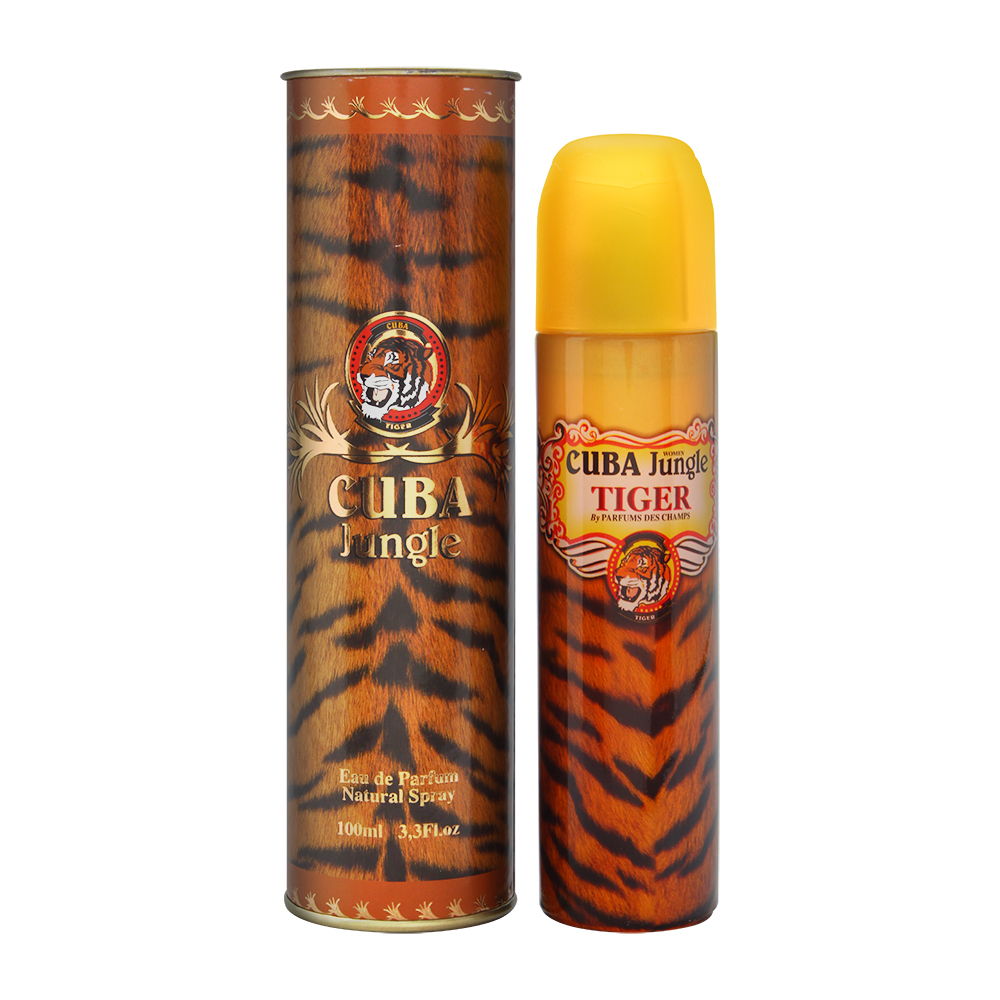 Cuba Jungle Tiger by Cuba 3.3 oz Eau de Parfum Spray