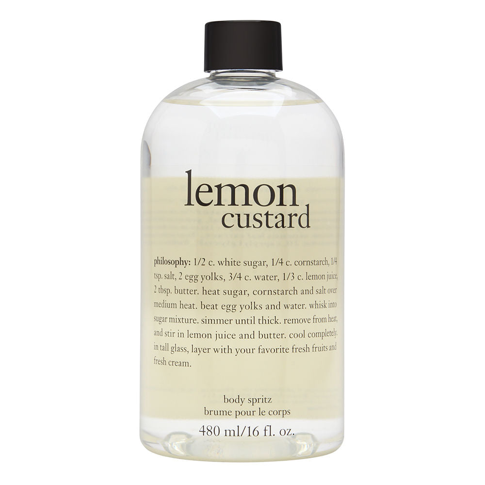 Philosophy Lemon Custard 16.0 oz Body Spritz (No Pump)
