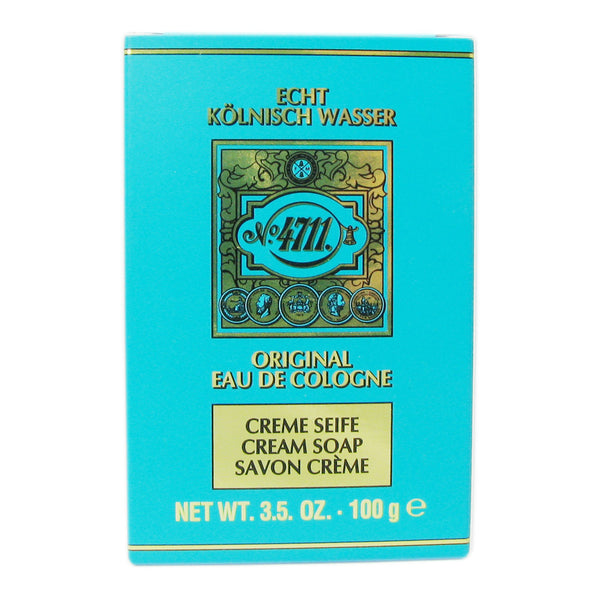 4711 Cologne Cream Soap for Men by Muelhens - 1 Soap of 3.5 oz