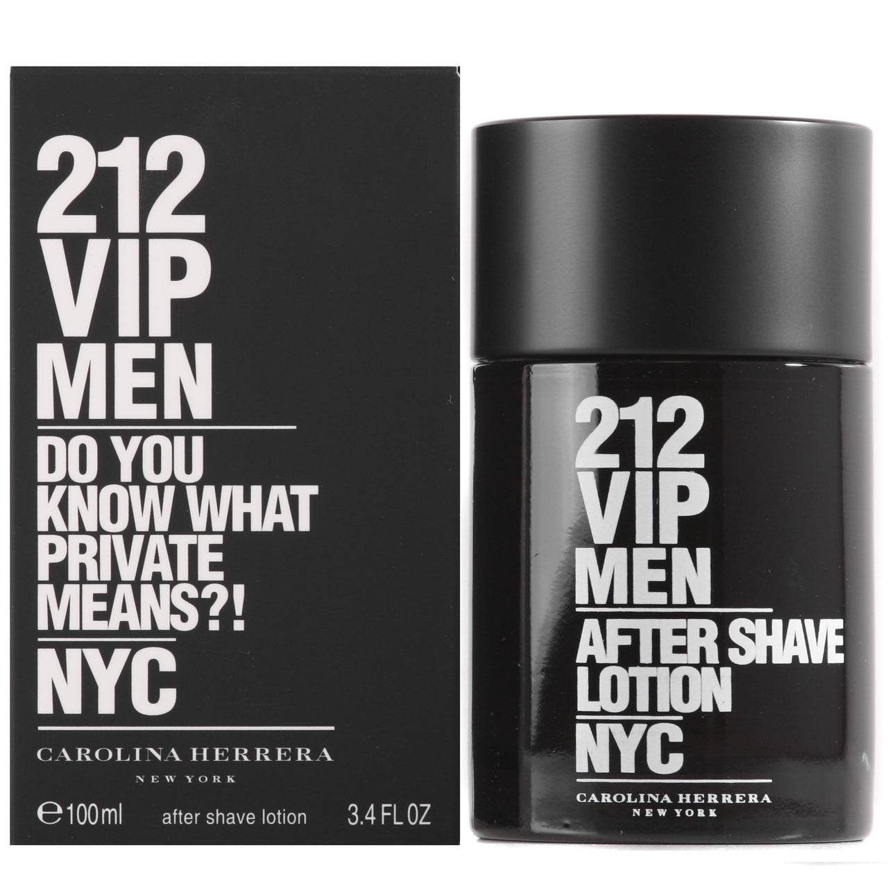 212 VIP Men for Men by Carolina Herrera 3.4 oz After Shave Lotion