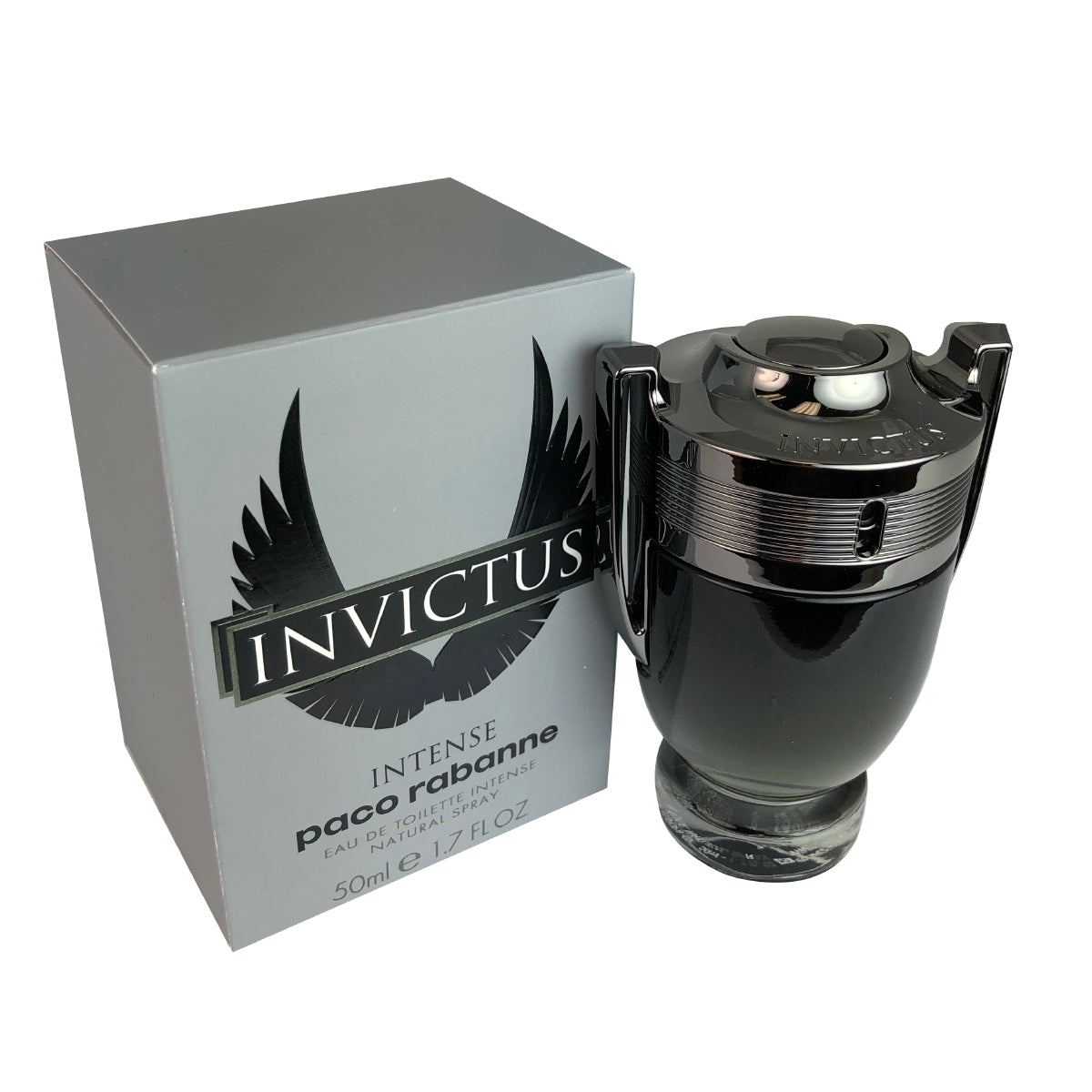 Invictus Intense For Men By Paco Rabanne 1.7 oz Eau De Toilette Spray