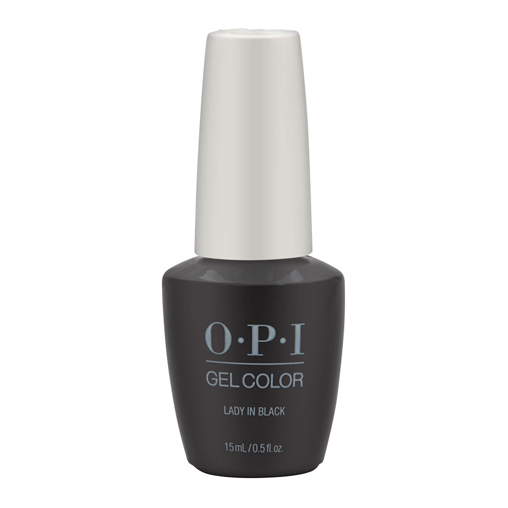 OPI GelColor Soak-Off Gel Lacquer GCT02-EU - Lady In Black
