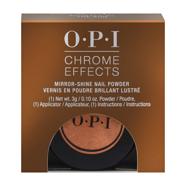OPI Chrome Effects Mirror Shine Nail Powder CP002 - Bronzed By The Sun