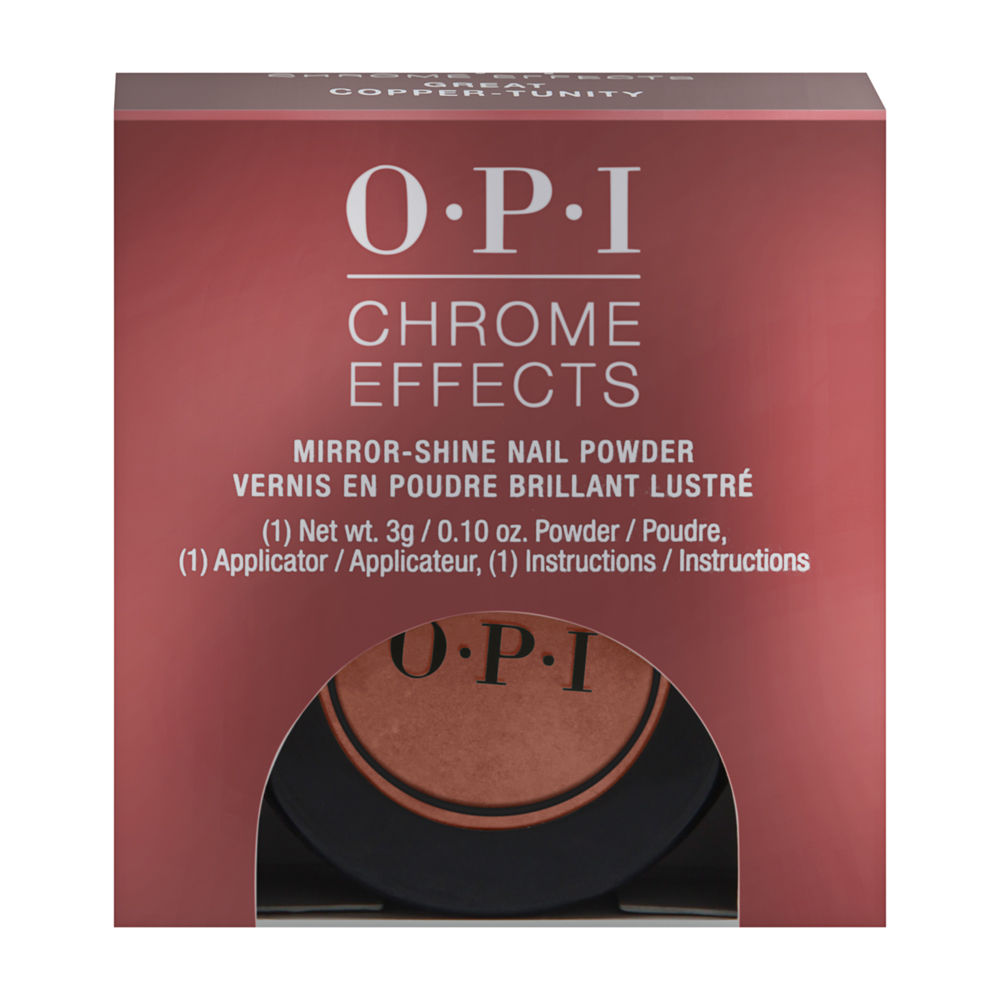 OPI Chrome Effects Mirror Shine Nail Powder CP003 - Great Copper-Tunity