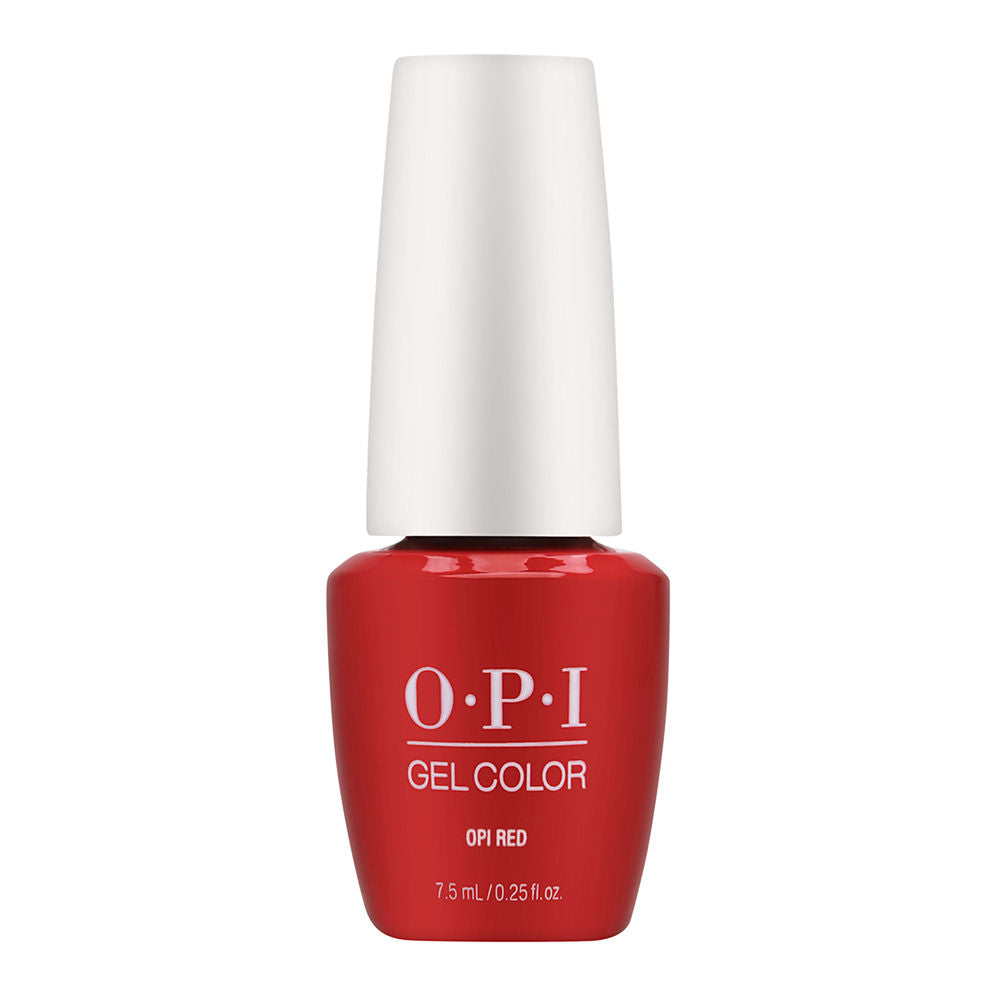 OPI GelColor Soak-Off Gel Lacquer Mini GCL72B / 0.25oz - OPI Red