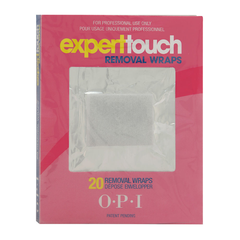 OPI Expert Touch GelColor Removal Wraps 20 Wraps