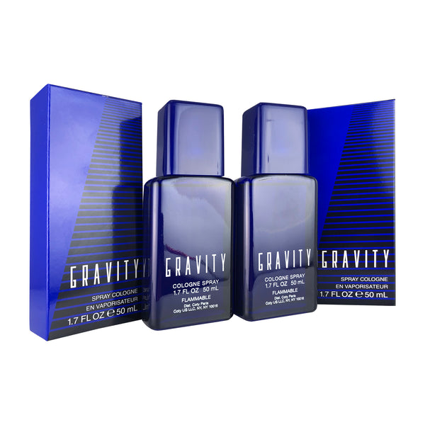 Gravity by Coty 1.7 oz Cologne Spray 2 Pack