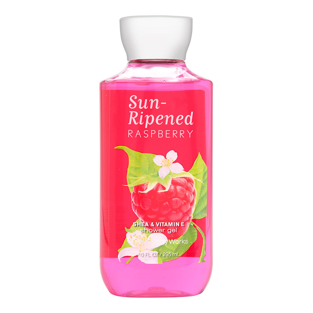 Bath & Body Works Sun-Ripened Raspberry 10.0 oz Shower Gel